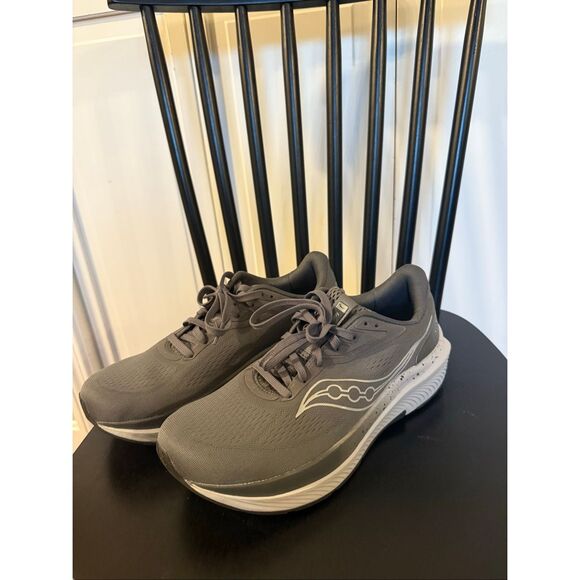 Saucony Echelon 10 grey running shoe size 9 - Picture 10 of 12
